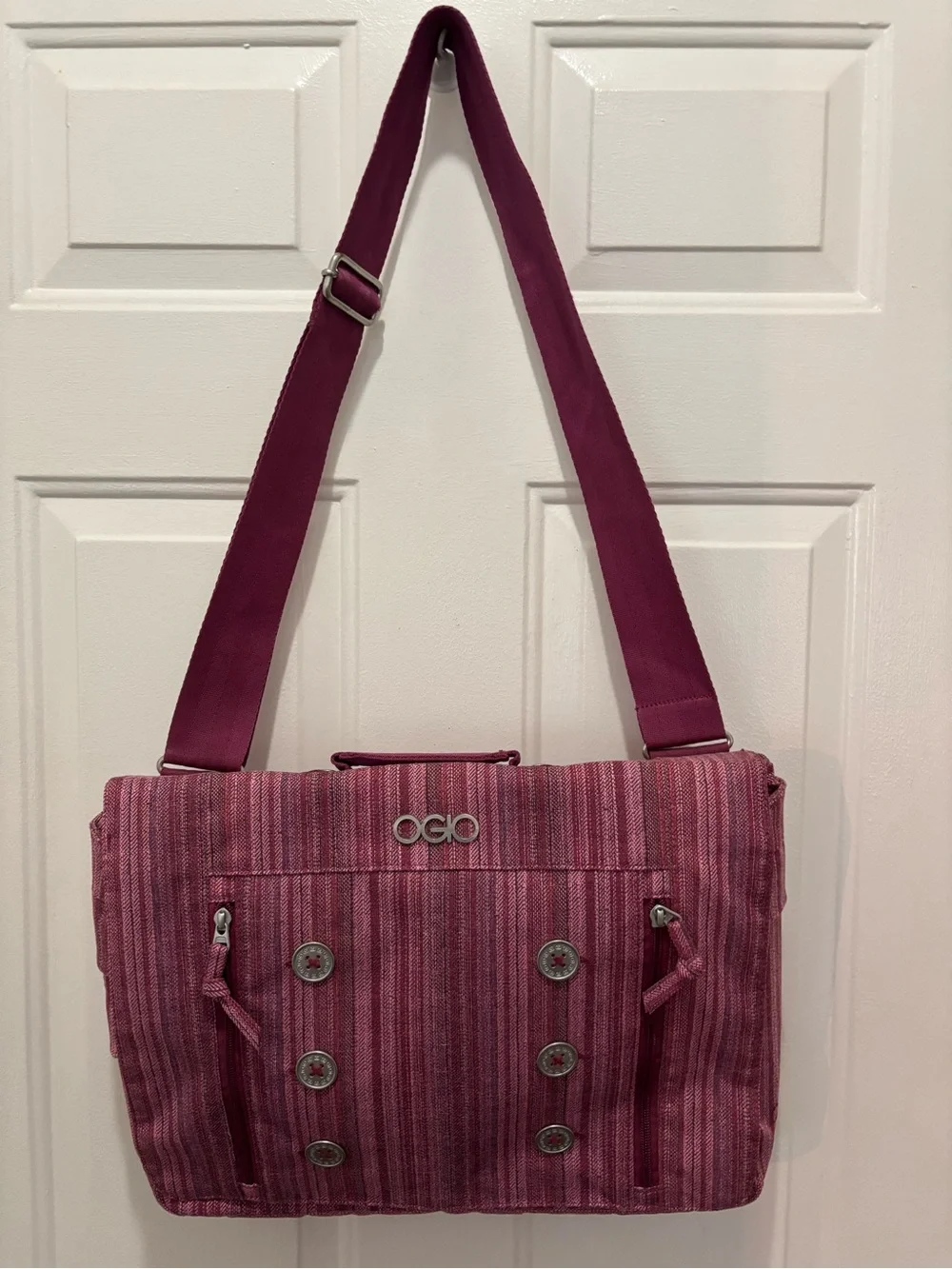 OGIO Computer Messager Bag Computer Wine Burgundy NICE Crossbody